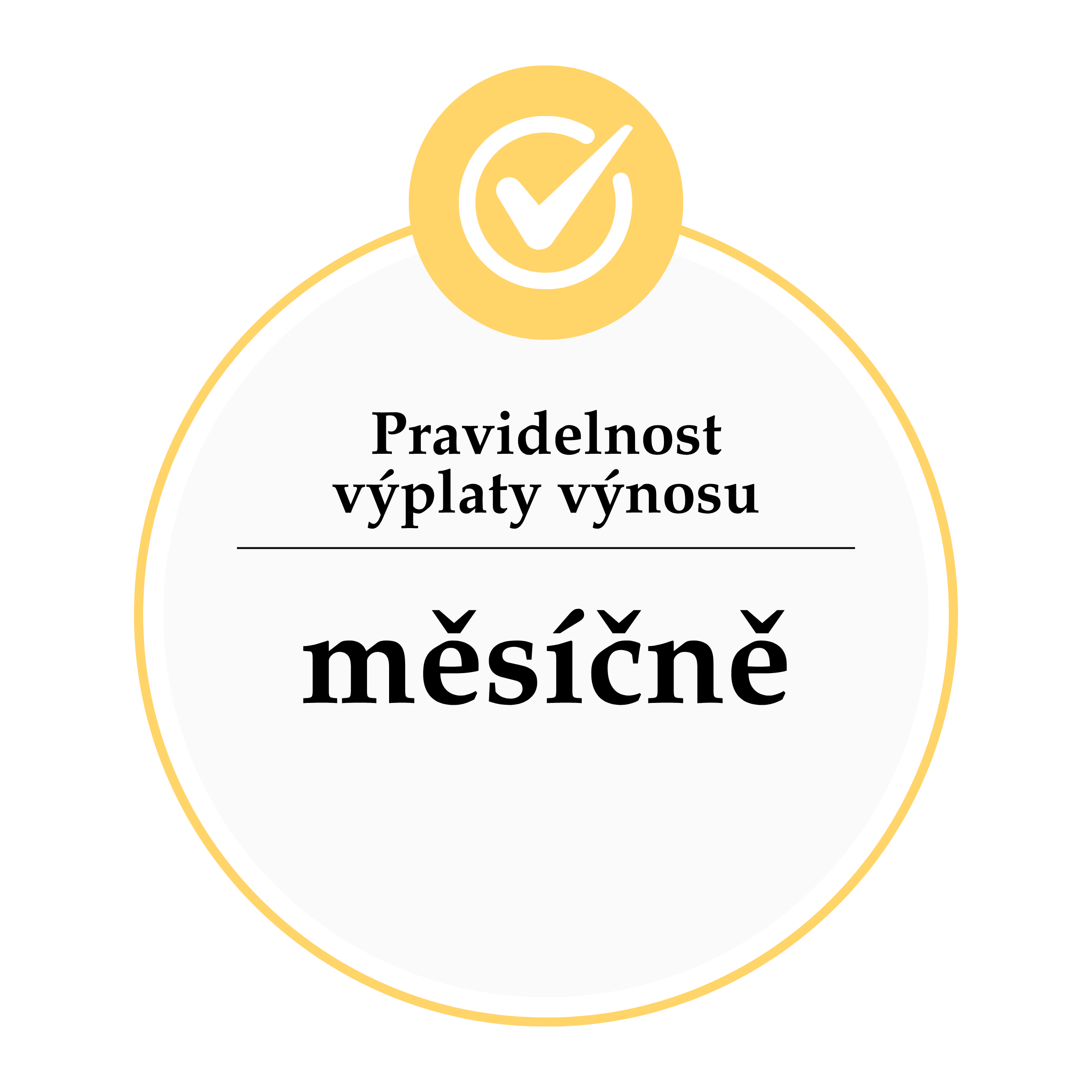 Pravidelnosť výplaty výnosu-test-cz